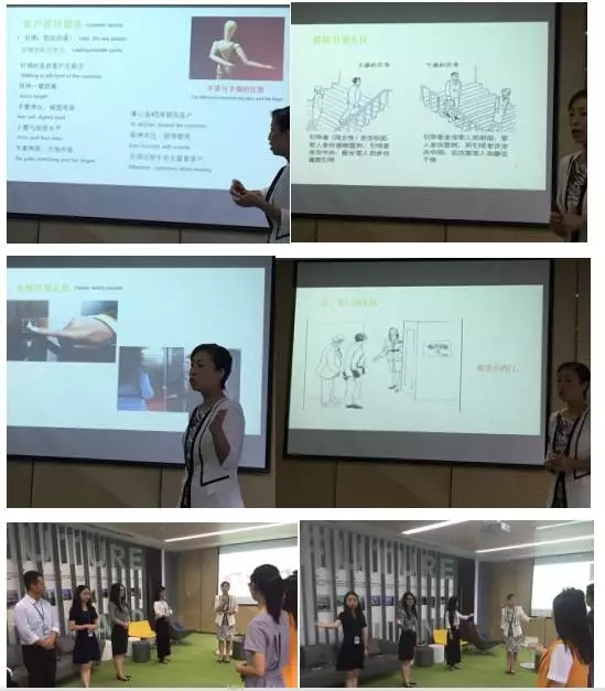 修齊禮儀新城控股第一期接待員禮儀培訓